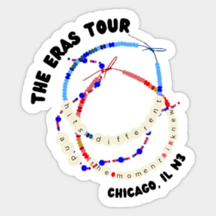 Chicago Eras Tour N3 Sticker